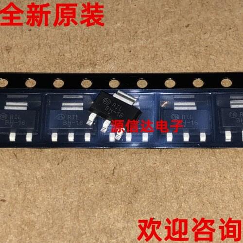 New imported BCP56-16T1G screen printing: BH-16 80V 1a sot223 transistor real picture shooting