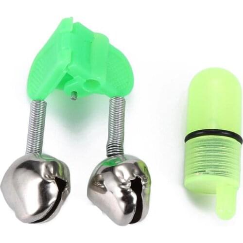 5PCS Fishing Rod Bite Alarm Bells Ring Fishing Bait Fixtures Annunciator Open instrument Fish Fishing Gear