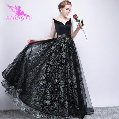 AIJINGYU Evening Party Long Dress Gown 2021 Women Elegant Sexy Formal Special Occasion Dresses Fashion Ball Gowns FS258