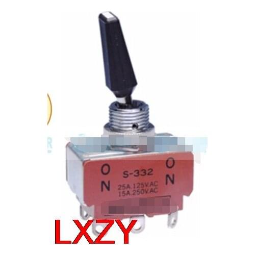 Free Shipping 2pcs/LOT S332RN S-332RN 25A125VAC Oscillating Switch Double-Throw