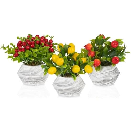 Çiçekmisin Artificial Potted Flowers