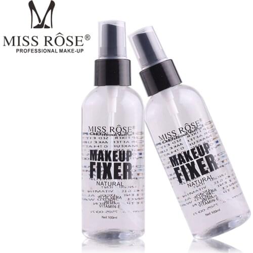 100ml Make Instelling Spray Gezicht Primer Foundation Base Fixer Hydrateren Langdurige Blijvende Make Up Fix Foundation Spray