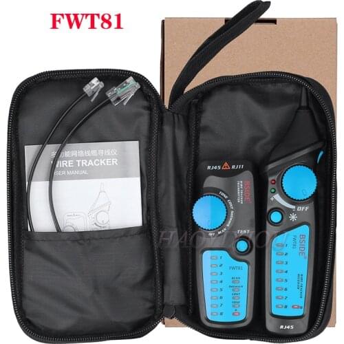 BSIDE FWT81 Cable Tracker RJ45 RJ11 Telephone Wire Network LAN TV Electric Line Finder Tester
