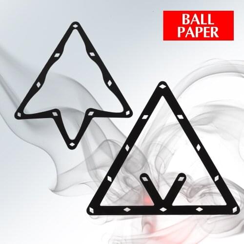 New Arrival Kick-off Film Billiard Stickers Magic Rack Cue Ball Holder High-tech Nanomaterial For 8/9/10 Ball Paper Accessories