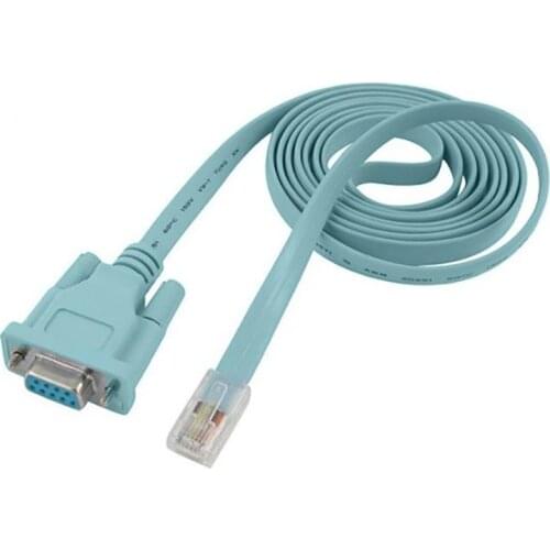 New 1.5M Network RJ45 to RS232 COM Port Serial DB9 Female Router Console Cable Adapter For Cisco Huawei HY462