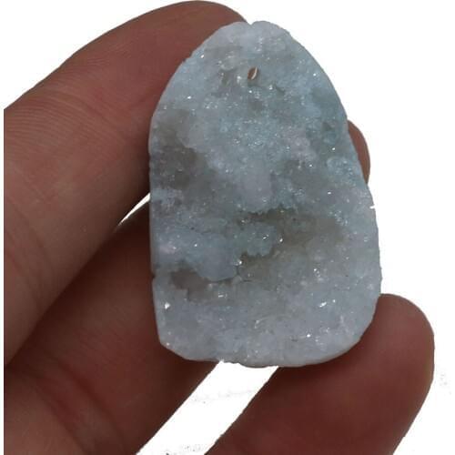 Natural Stone Crystal Cluster Pendants irregular shape Exquisite Charm For jewelry making DIY necklace Earring accessories