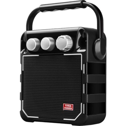 Portable Outdoor Bluetooth Speaker Wireless Dance Promotion Audio PC Tablets Phone FM Radio AUX Car TF Card Home Louderspeaker