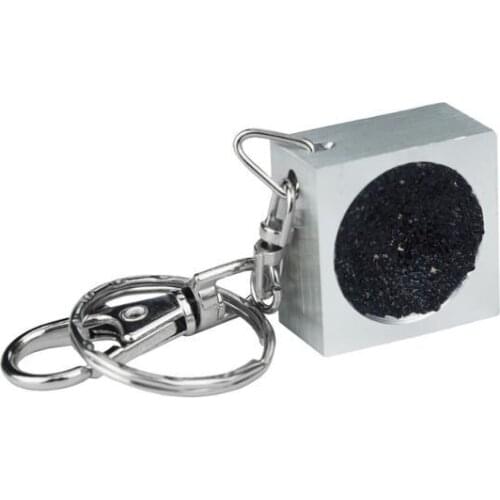 Durable Pool Cue Tip Shaper Cue Tip Sander With Key Chain Billiard Accessories