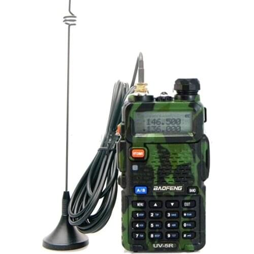 SMA-F Female magnet Radio UHF VHF Ham Antenna NAGOYA UT-108UV For BAOFENG UV-5R UV-82 Wouxun Kenwood Walkie Talkies Car Antenna