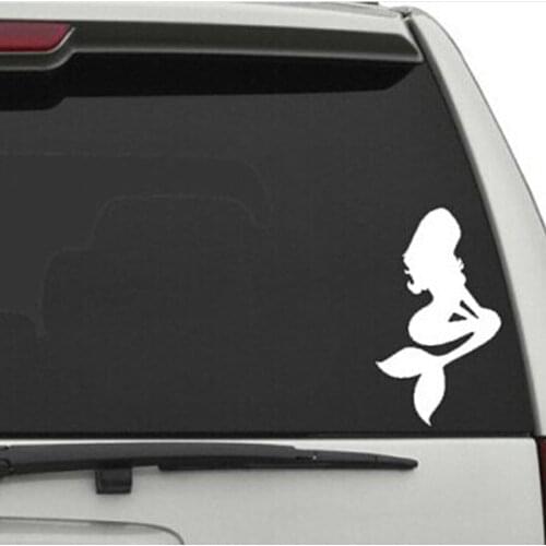 Little Mermaid CAR STICKER ,Sexy Mermaid Siren Vinyl Decal - for laptops cars