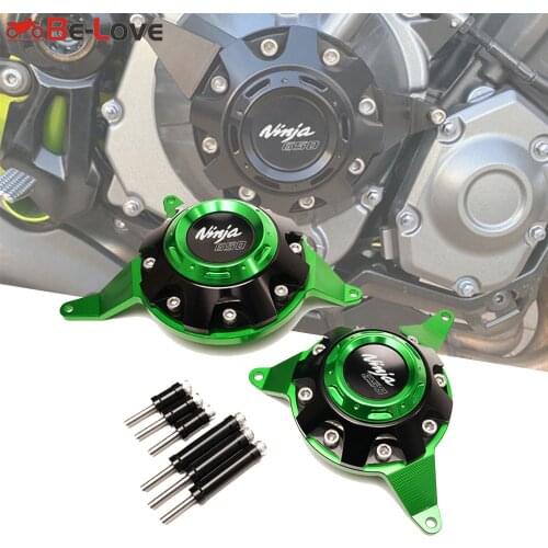 High Quality For KAWASAKI NINJA650 NINJA 650 2017-2021 Motorcycle CNC Engine Cover Stator Case Crash Slider Guard Protection