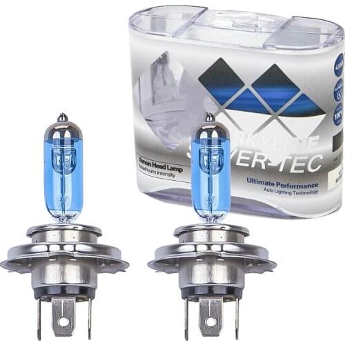 2x 12V 100W H1 H3 H4 H7 H8 H9 H11 HB2 HB3 HB4 9003 9005 9006 Xenon Super White Car Headlight Bulb Fog Light Bulb Lamp 4300-5000K