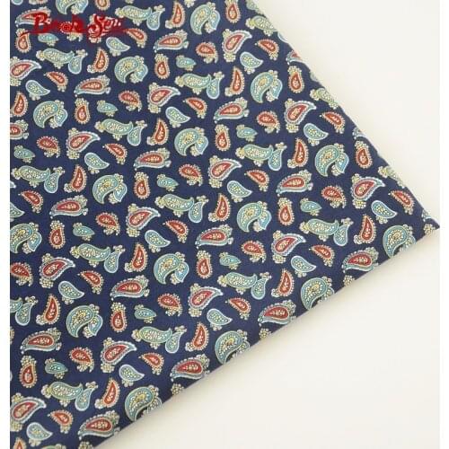 Booksew 100% Cotton Poplin Fabric Floral Design Home Textile Soft Quilting Cloth For Dress Clothing Craft Shirt Decoration CM