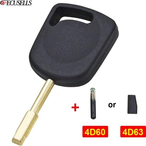 Remote Key Shell Case Transponder Smart Key Housing for Ford Focus Fiesta Fusion KA Transit Connect Mondeo for Jaguar FO21