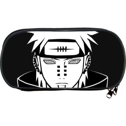 Japan Anime Pencil Case Cartoon Pen Holder Zipper Pencil Case Stationery Bag Men And Women Universal School Season Kids Pen Bag