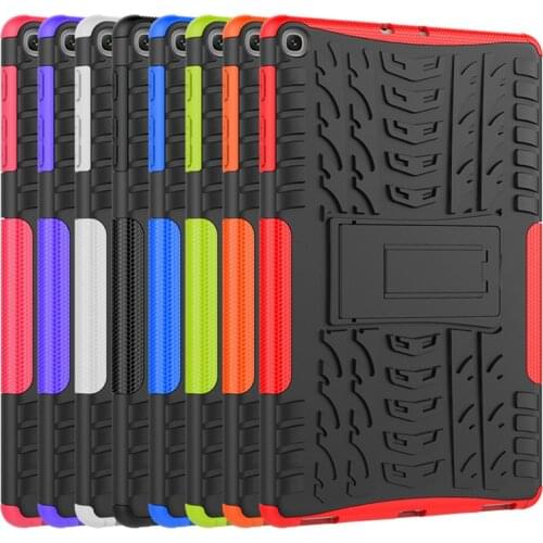 Case for Samsung Galaxy Tab A 10.1 2019 SM-T510 SM-T515 T510 T515 Cover TabA Funda Slim Silicone Shockproof Stand Shell+Film+Pen