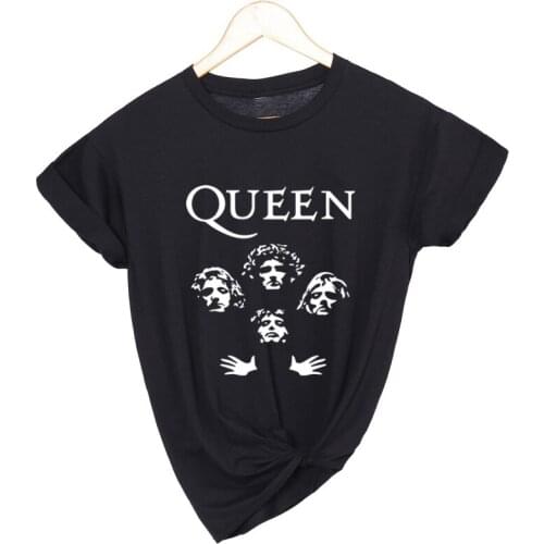 British rock band T Shirt women cotton plus size streetwear summer aesthetic tshirt punk tops tee women clothing dropshipping