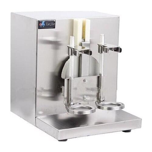110V/220V Double-frame Auto Bubble Boba Tea Milk Shaker Shaking Making Machine