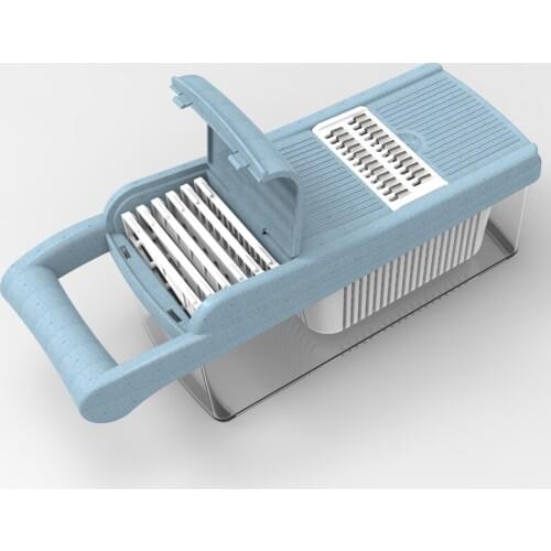 Multifunction Manual Vegetable Fruit Cutter Steel Blade Slicer Dicer Potato Peeler Carrot Grater With Egg Separator Kitchen Tool