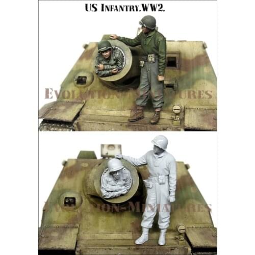 [tusk model]1/35 Scale Unassembled Resin figures resin model Kits E188
