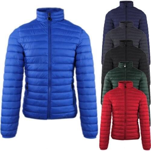 Vest mens 100 grams down Trapuntino Sim Fit padded jacket Blue Black Red Green Casual Bomber motorcycle