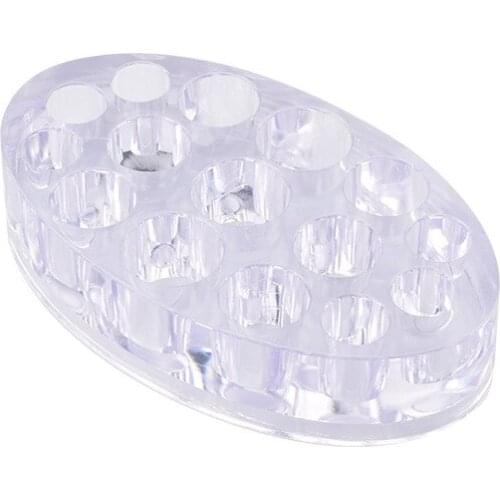 5pcs Korean semi-permanent pattern embroidery oval rotatable round color material frame pattern embroidery tool supplies