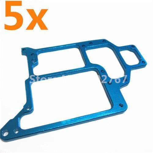 Wholesale 5Pcs/Lot HSP 188065 108065 Upgrade Parts For 1/10 RC Car Spare Parts Aluminum Radio Tray Off Road Monster Truck 94188