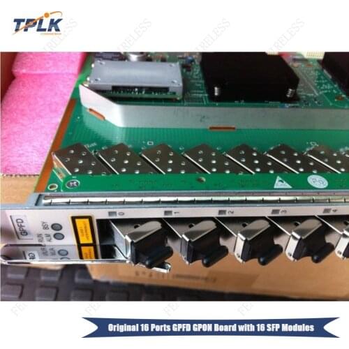 Original 16 PON Port GPON Board GPFD With C+ C++ SFP Suitable 16ports GPON OLT Interface Board For MA5680T MA5683T MA5608T
