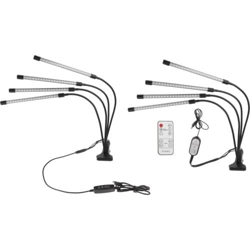 LED Grow Light for Indoor Plants Plant Lights with 40W 80 Lamp Bulbs 3 Lighting Modes Plant Veg Growth Lamp 9 Dimmable Levels