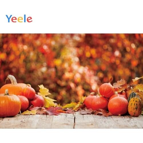 Autumn Farm Barn Pumpkin Leaves Baby Portrait Backdrop Vinyl Photography Backdrops Photographic Background For Photo Studio Prop