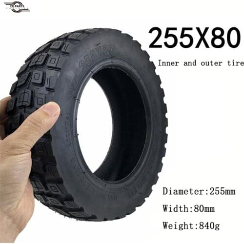 Coolride High Quality Electric Scooter 10 Inch Tires 255x80 Off-road Inner and Outer Tires Suitable for Zero 10x and Mantis
