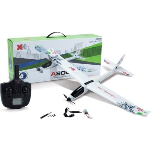 WLtoys XK A800 Stabilization RC Airplane 5CH 780mm 3D6G System Model Airplane Push-speed Gliders Fixed Plane