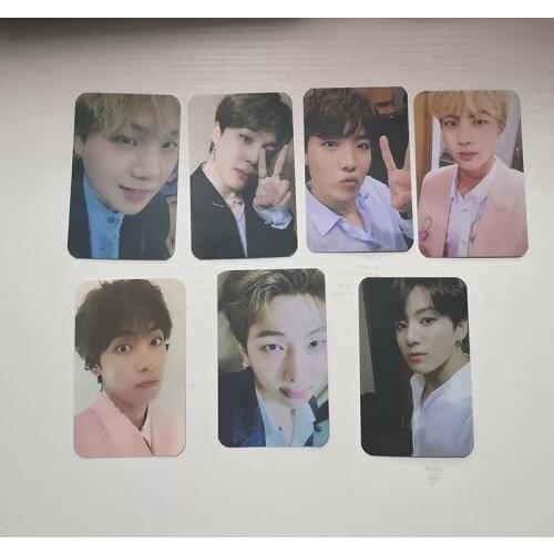 South Korean Groups K-POP Bangtan Boys Lomo Card Poster New Album BE PhotoCard Cards Wall Banner JUNG KOOK JIMIN SUGA