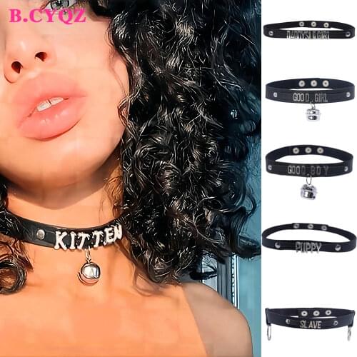 B.CYQZ Harajuku Costumr Sexy Choker Collar Lingerie Body Harness Woman Belt Fashion Gothic Accessories Handmade Underwear