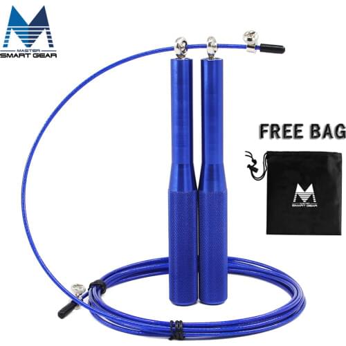 1 Pcs Jump Rope Speed Training Ball Bearing Skipping Rope Exercise and Fitness Home Gym Handle Speed Jump Ropes Skipping