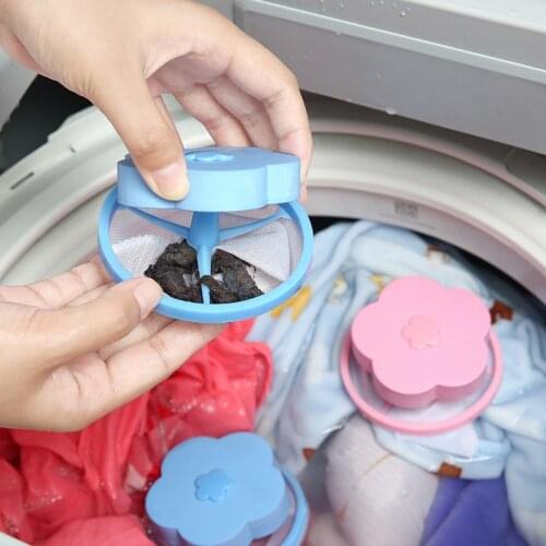 1PC Hair Removal Catcher Filter Mesh Pouch Cleaning Balls Bag Dirty Fiber Collector Washing Machine Filter Laundry Balls Tools