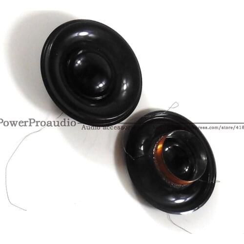 2PCS 13.28mm Tweeter Diaphragm Dome Tweeters Voice Coil for JBL Control black