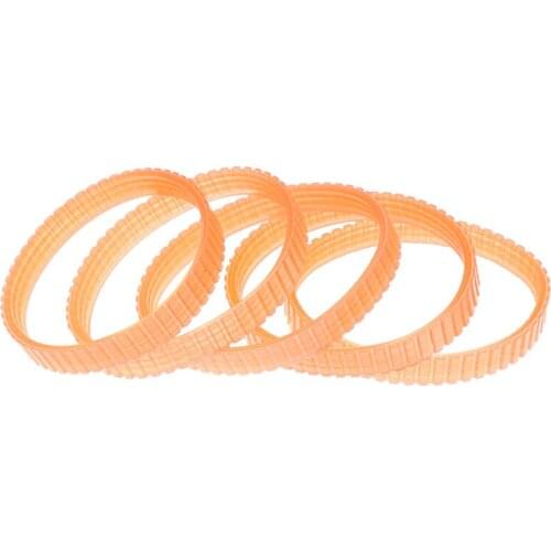 5 Pcs 9.6mm Width Electric Planer Drive Belt for Hitachi F20A