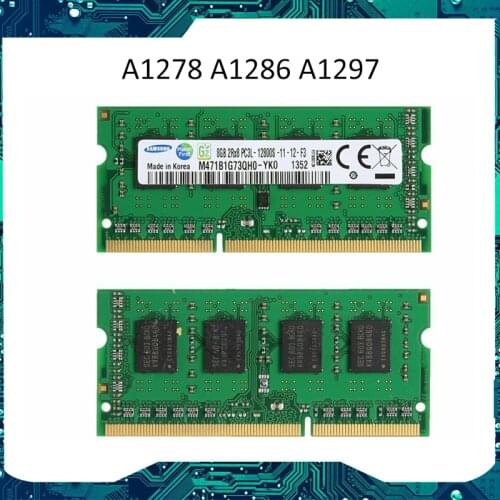 8GB ddr3 1600 PC3L-12800 MEMORY FOR Macbook pro a1278 a1286 a1297 laptop 8gb memory