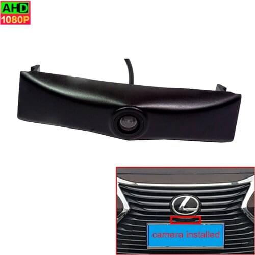 For Lexus ES 2015 2016 Firm Installation Under Car Logo Waterproof Front Grill Parking Camera Support PAL/NTSC TV System