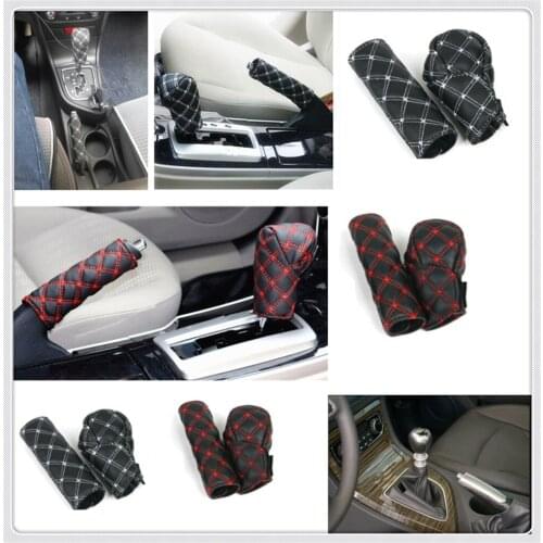 Car decoration shell hand brake shift gear box cover for Volkswagen VW B6 Jetta Mk5 MK6 Any Cars