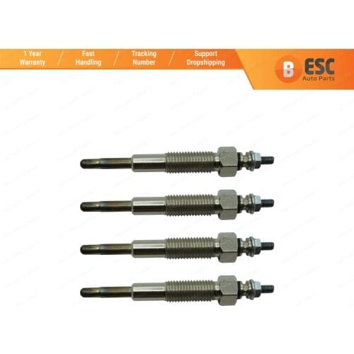 ESC Auto Parts EGP55-1 4 Pcs Heater Glow Plugs GJ1302MA, 010 22 336 for Ford Mazda Kia Suzuki 2.0-2.2-2.5-2.7 Ship From Turkey