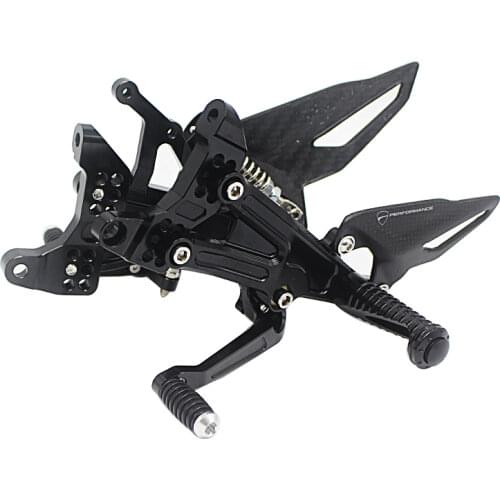 Motorcycle whole CNC & Carbon fiber Rearset For Ducati PANIGALE V4S V4 V4R V4 Special
