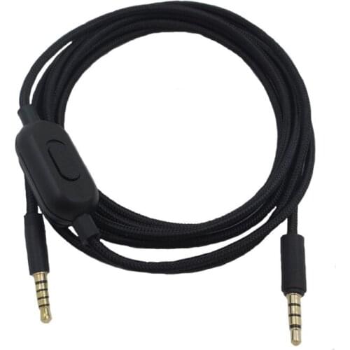Headset Cable for Logitech G433 G233 GPRO X Universal Game Headset Audio Cable 2M