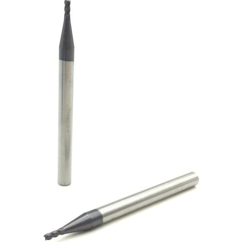 1mm Endmills 4 Flute HRC50 Carbide end mill machine Tungsten Steel cnc Milling Cutter EndMill machine cutting tools