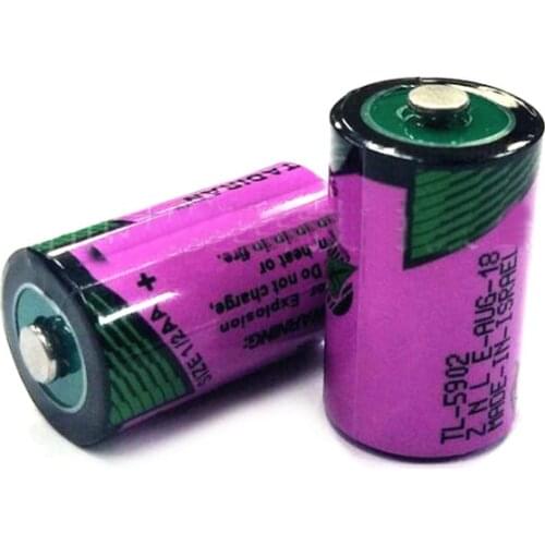 Lot 2PCS High Quality TADIRAN ER14250 ER 14250 TL-5902 SL350 SL 350 750 SL750 TL-2150 1/2AA 3.6V PLC Lithium Battery