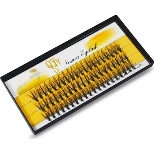 1boxes Volume 20D Eyelash Extensions 0.07mm Thickness Hair Mink Strip Eyelashes Individual Lashes Fans Lash Natural Style