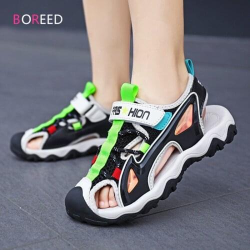 2021 New Summer Boys Sandals Fashion Casual Sandalias Kids Shoes High Quality Comfortable Children Sandals Boys Chaussure Enfant