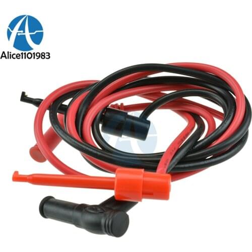 Banana Plug To Test Hook Clip Probe Cable for Multimeter Test Equipment