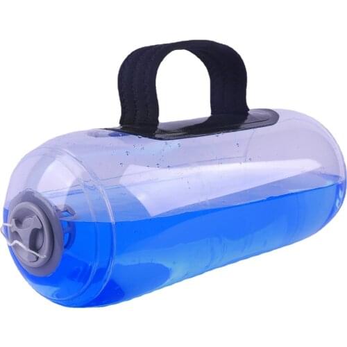 Fitness water bag one-handed water injection dumbbell soft PVC weight lifting weight adjustable water bag 7KG